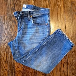 Madewell Cropped Boyfriend Jeans, High Rise